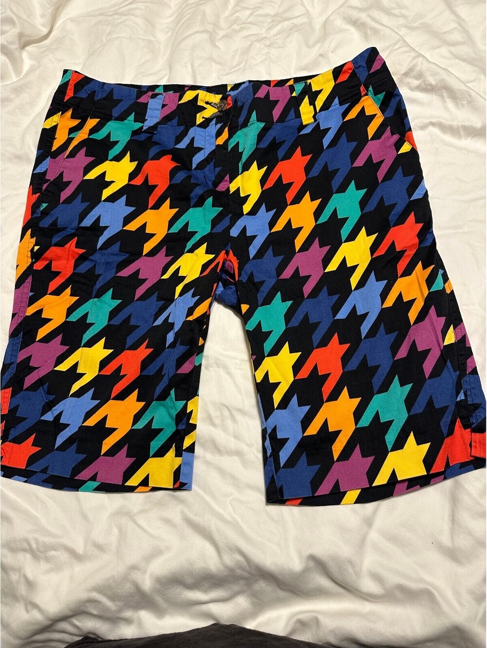 Geometric Loudmouth Women's Golf shorts sice 12